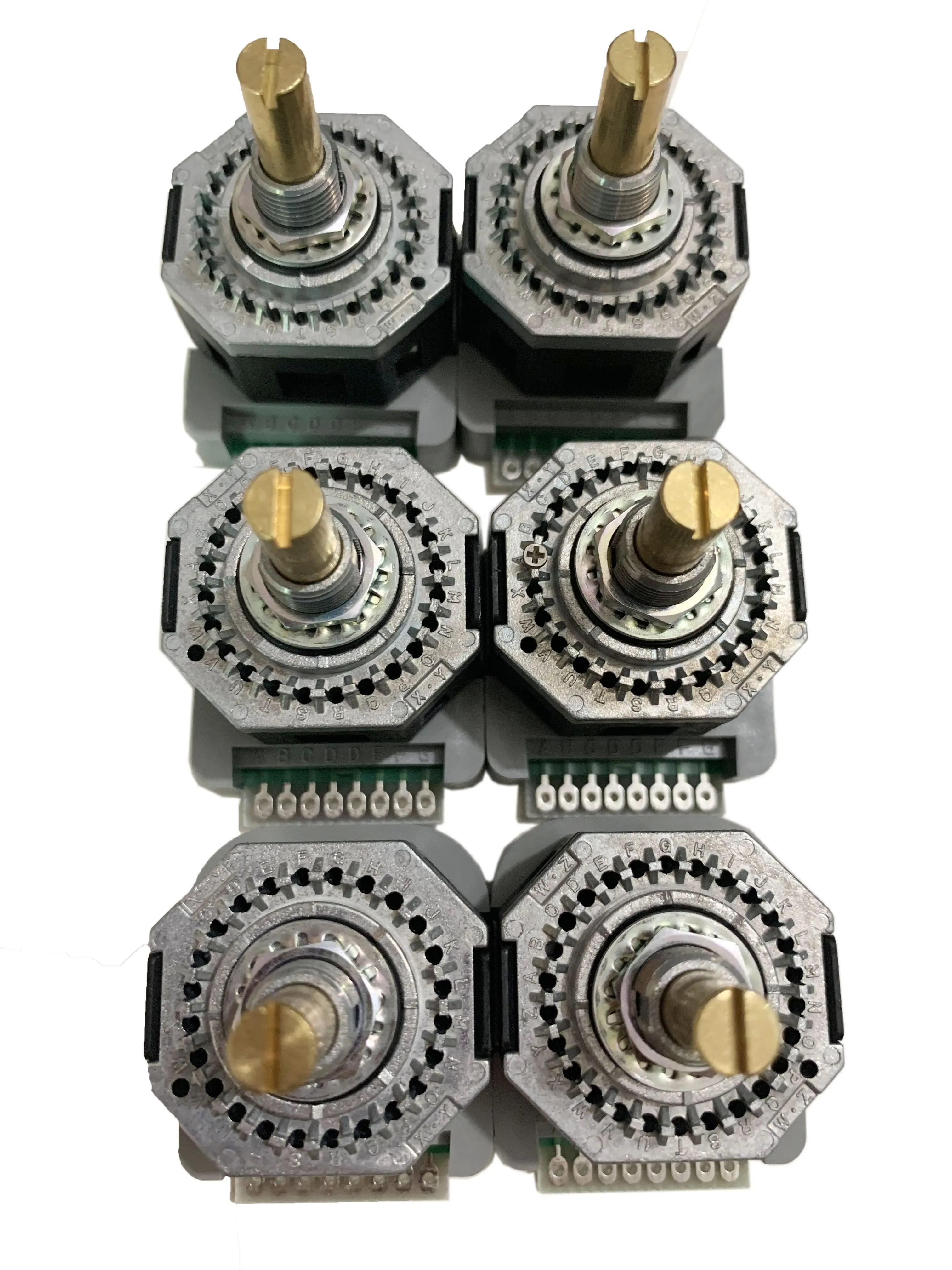 FE fuji electric FA AC09 series  Rotary switch with gray/binary code angle of throw 13.85/15/30 degree
