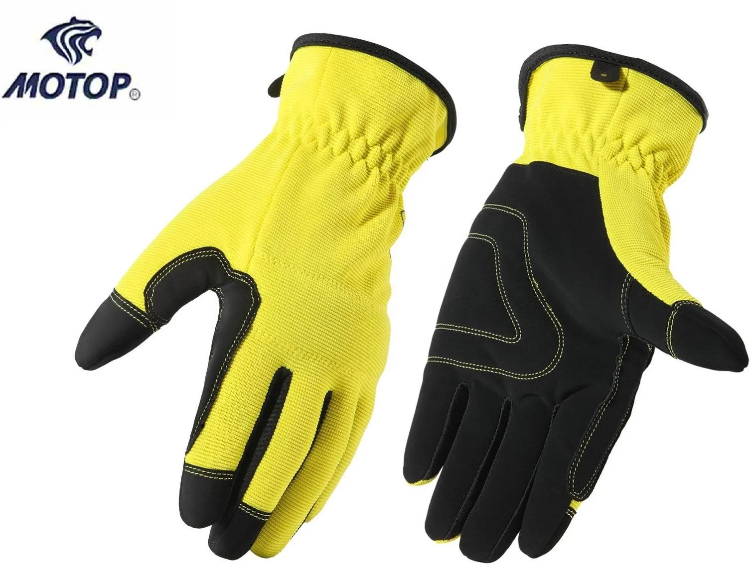 High Quality Foam Padding light wight work Elastic band Safety glove