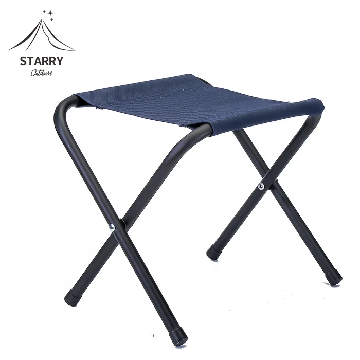 Mini cheap metal folding stool for fishing&hiking  portable folding stool used on beach