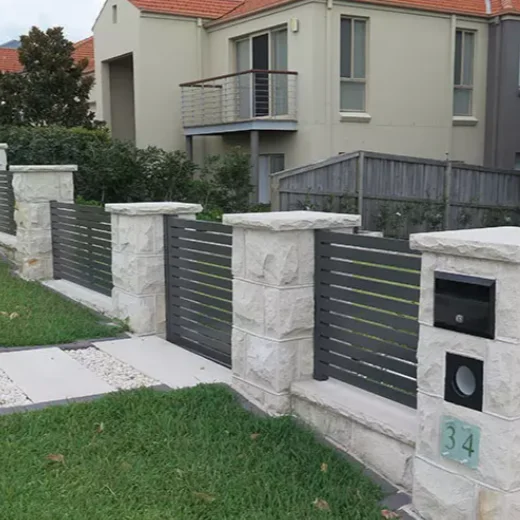 Exterior Home Garden Patio UV Resistant and Waterproof Metal Aluminum Fence Panels