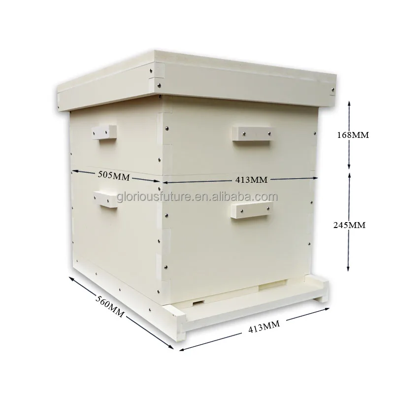 10-рамный пластиковый пчелиный улей Langstroth для