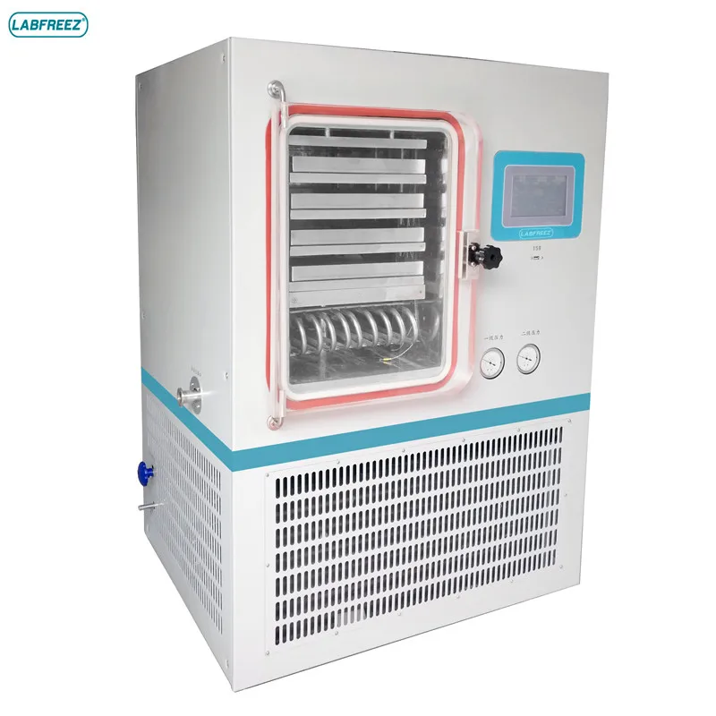 4kg Automatic Vacuum Pilot  Food Freeze Dryer Machine
