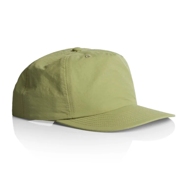 Brand Design Fit Hat Custom Logo Quick Dry Nylon Cap Plain Green Golf Gorras Unstructured Snapbacks Hat