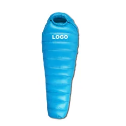 Сверхлегкий портативный зимой на открытом воздухе Взрослых Компактный Один Экологичные 4 сезона поход ношения при температуре не ниже 0 градусов Мумия спальный мешок