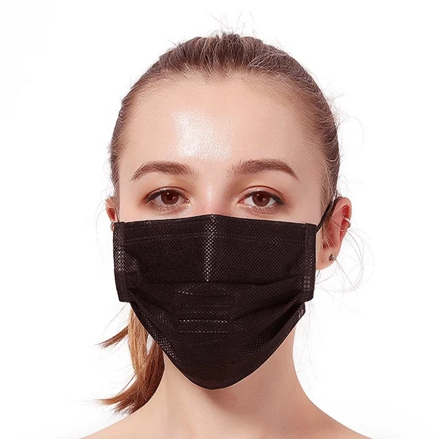 Factory Hot Sale Breathing Unobstructed Non-woven Disposable Mask Hospital Doctor Medical