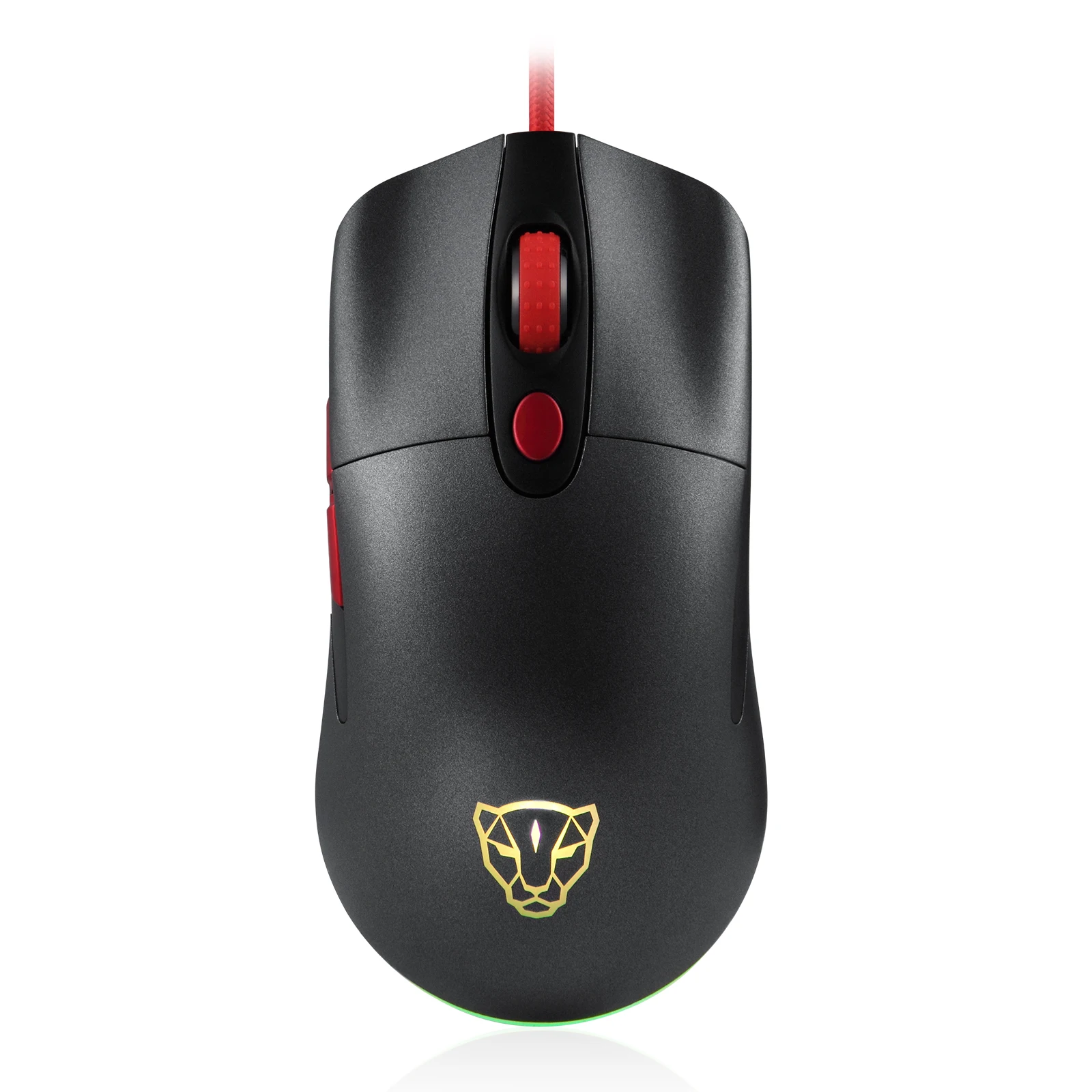 2021 NEWEST V400 Motospeed Wired Gaming Mouse Mice 6400DPI Optical Sensor 6 Buttons RGB Backlight For Laptop PC Gamer