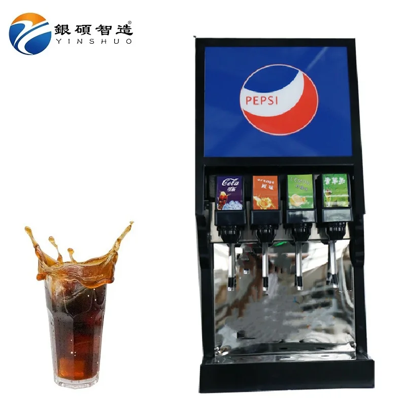 Guangzhou factory specializing in the manufacture of four valve cola machine