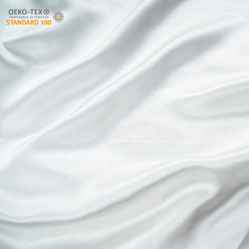 Strong Antibacterial Custom Logo Size Mulberry Silk/Juncao Mix Fabric 61% Silk For Bedding