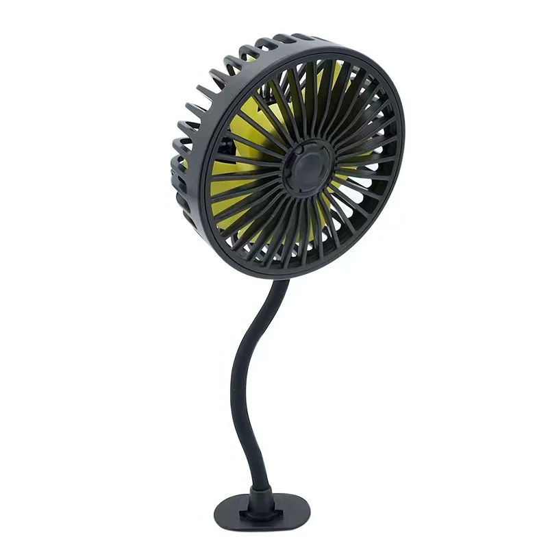 12 volt car fan usb mini fan car 4 enchs 2pieces  solar power car auto cooler ventilation fan