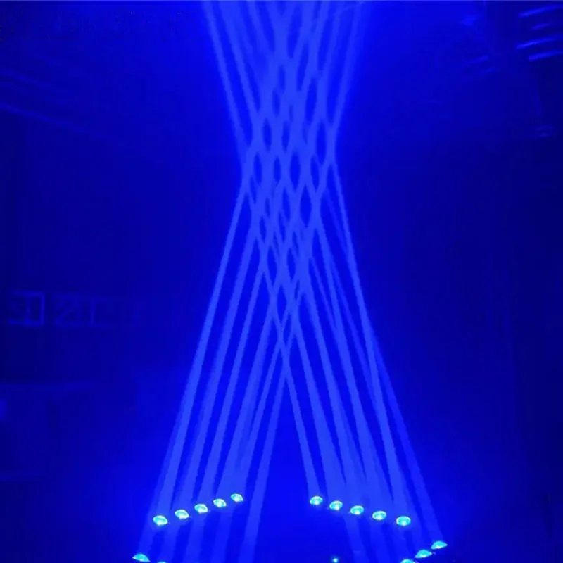 DJ Disco Light 5 X 40W RGBW 4-in-1+6 X 20W White COB LED Beam Bar Moving Head Light for KTV Music Show