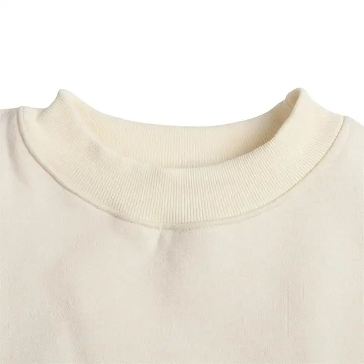 
Custom Stylish Acid Wash Rose Screen Printing Fabric Floral Sweatshirts for Men and Women 