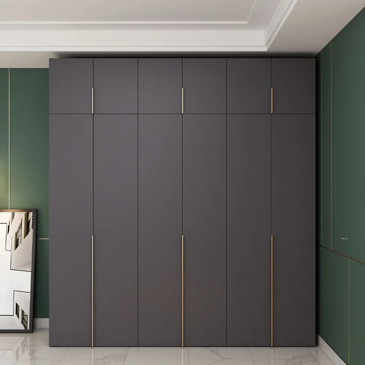 Modern simple wardrobe household bedroom desk cabinet one economy simple wardrobe with computer desk integral wardrobe