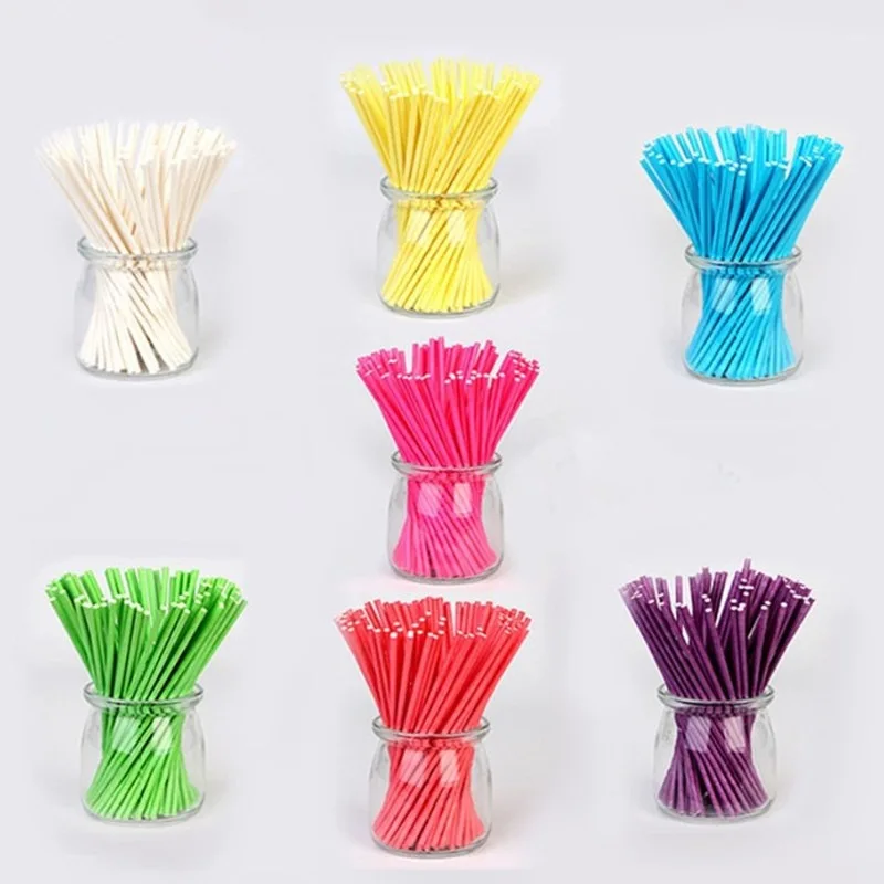 10 CM 7.6 CM 15CM Candy lollipops packaging plastic   mold  lipgloss tubes  long paper  lollipop sticks