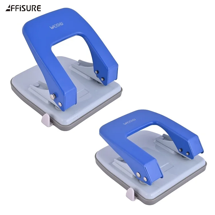 High Quality Hand Metal Two Hole Punch 25 Sheets Capacity Hole Paper Puncher For Desktop