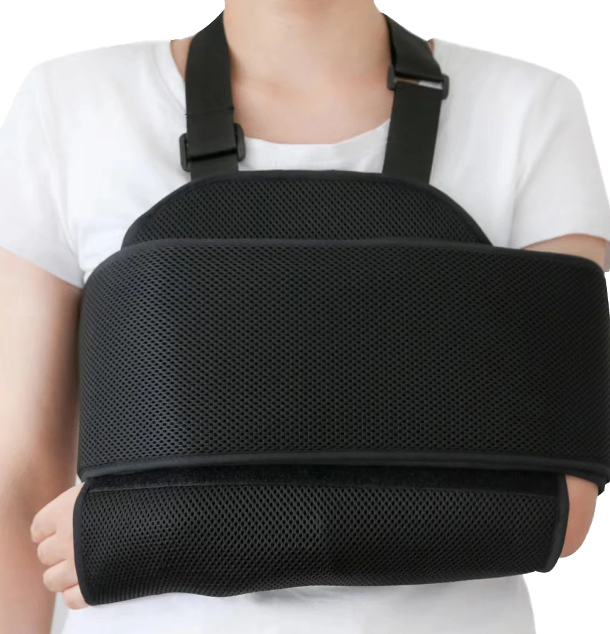New High Quality Fabric Medical Arm Support Sling Low Price Adjustable Fitness Hanging Lifting Mesh Medical Orthopedic Arm Sling