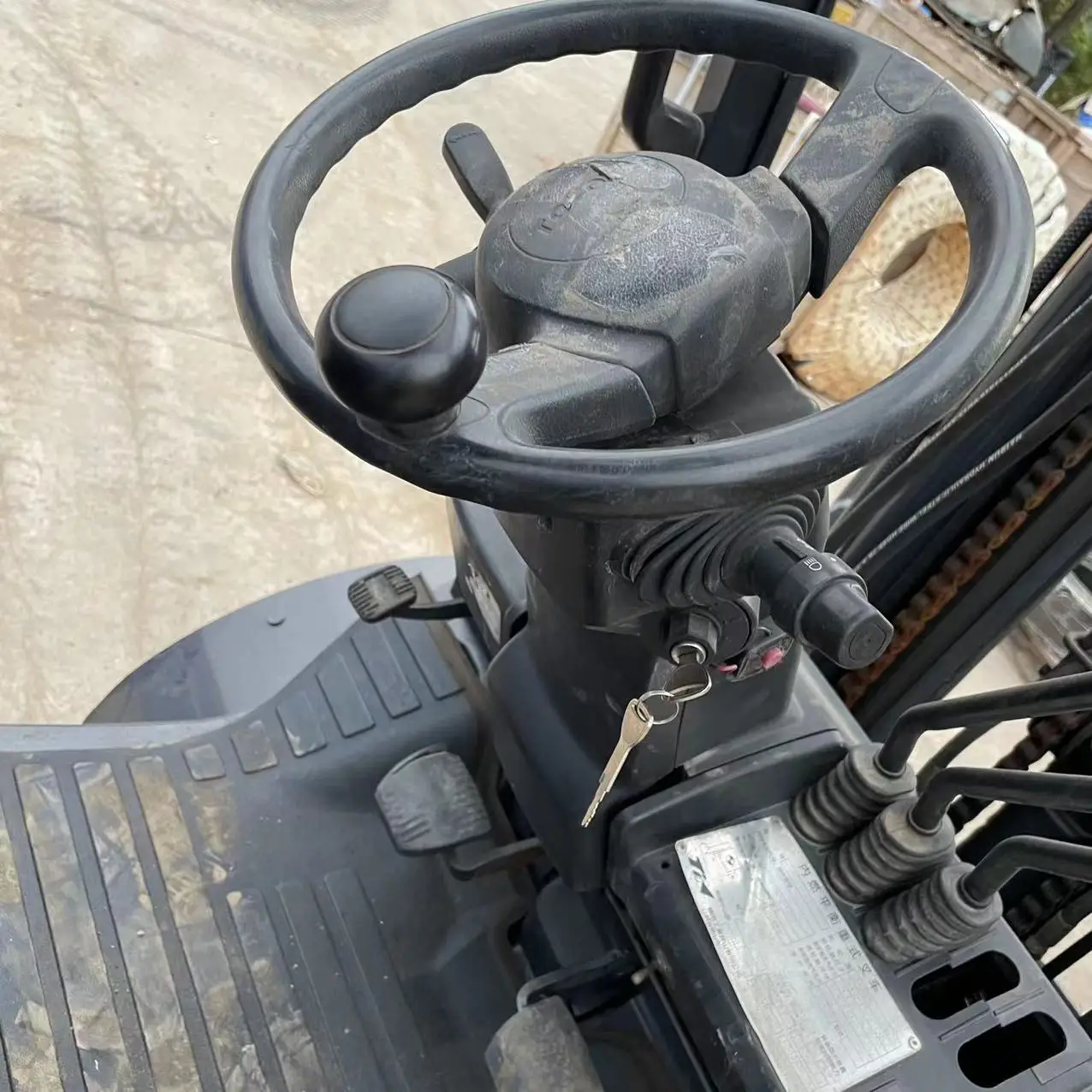 new arrival used forklift compact mini japan used 3ton 7ton 10ton toyoto  komatsu forklift with good condition