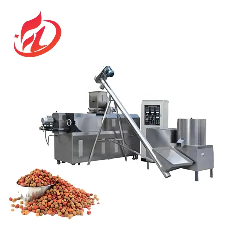 Fully automatic fish feed production equipment/Aquatic feed production line/Fish and shrimp feed processing equipment