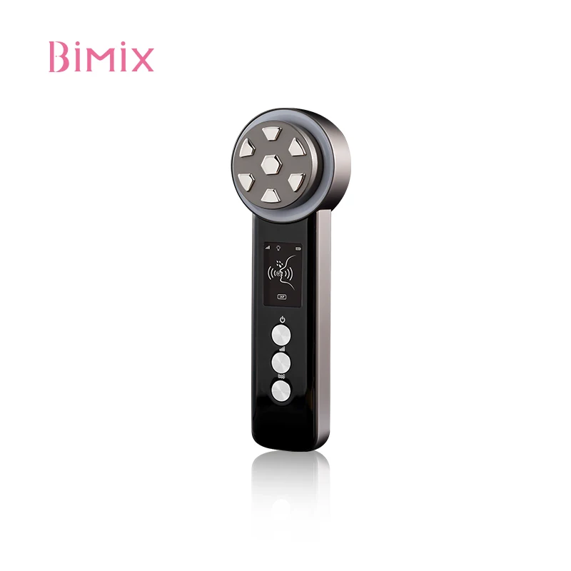 Bimix Facial Rf Face Wrinkle Remover Lift Home 5 In 1 Ems Skin Tightening Device