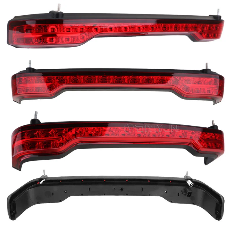 motorcycle Led brake tail light turn signal lamp for Harley touring Electra Glide CVO 14-19 Tail box trunk topbox