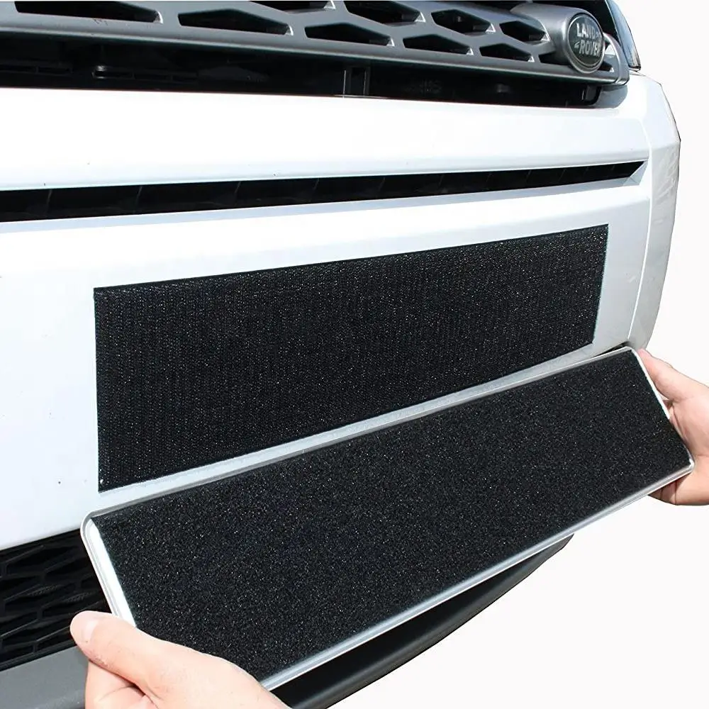 Custom Car License Fastener Hoop And Loop Nylon License Plate Magic Tape High Self-Adhesive Tape For License Plate