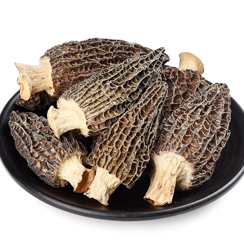 
Edible dried morel mushrooms morchella wild mushroom 