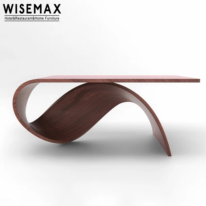 WISEMAX Furniture Nordic Creative Luxury Restaurant Table Dining Room Furniture Solid Wood Kitchen Dinner Table for Home Canteen