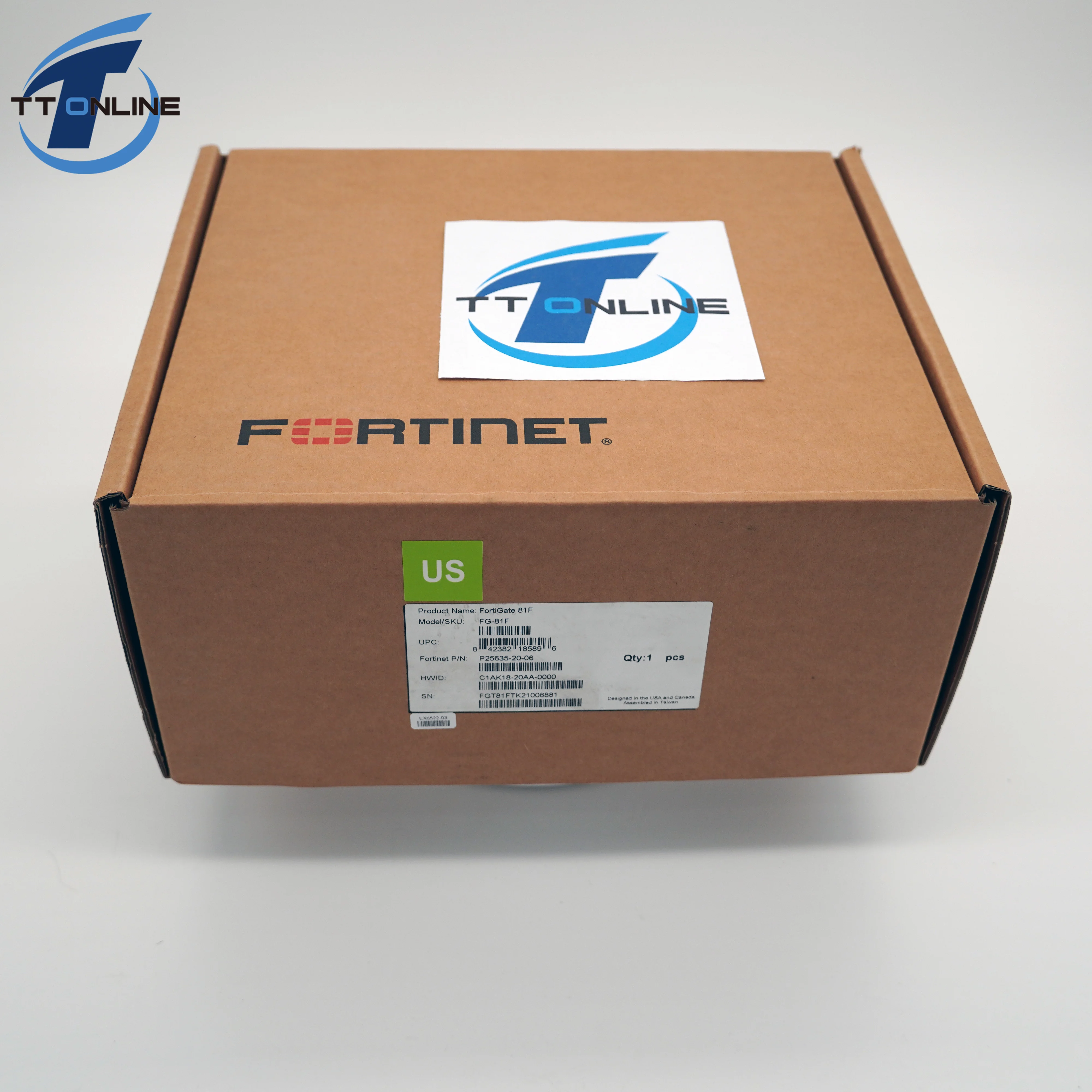 In Stock FG-40F 5 x GE RJ45 ports 1 x WAN Port 4 x Internal Ports 1year FortiGate-40F FG-40F