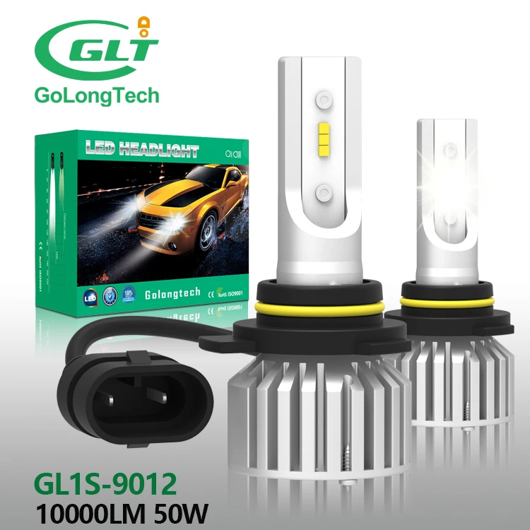
 GL1S 10000lm 50w Can Bus Ultinon Luces лампа размера C318 фара автомобиля Hir2 светодиодные 9012 фары  