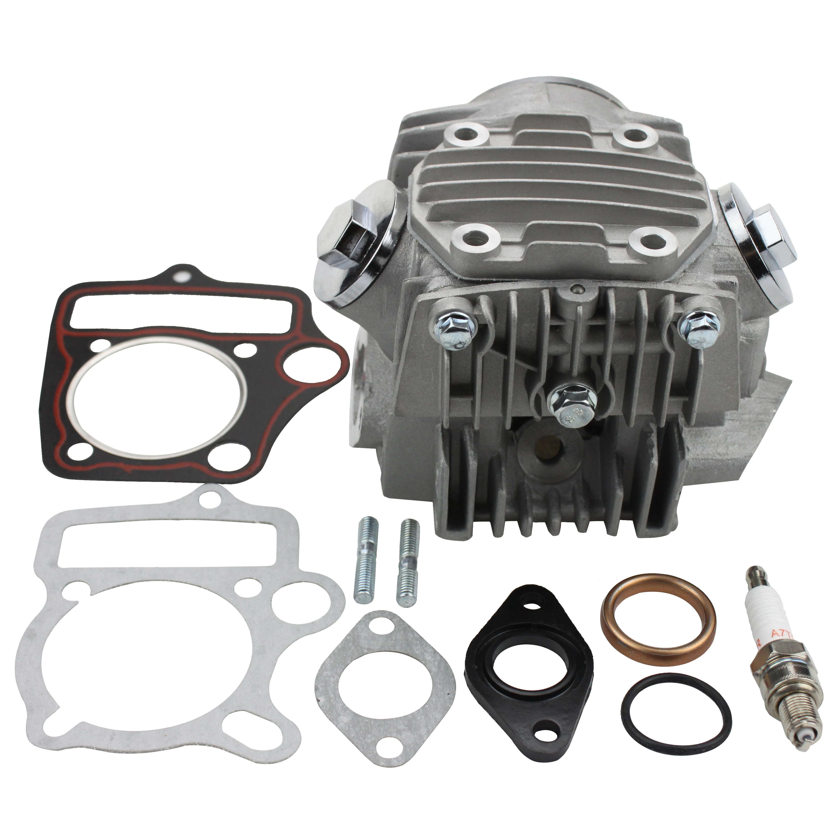 GOOFIT завершена 52 4 мм Замена головки блока цилиндров для 4-тактный 110cc мотоцикл кубических сантиметров двигатель ATV Go Kart