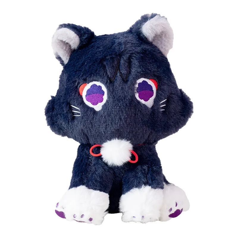 Genshin Scaramouche кошка плюшевые игрушки новые рассеивающие кошки успокаивающие куклы хараками периферийные на заказ
