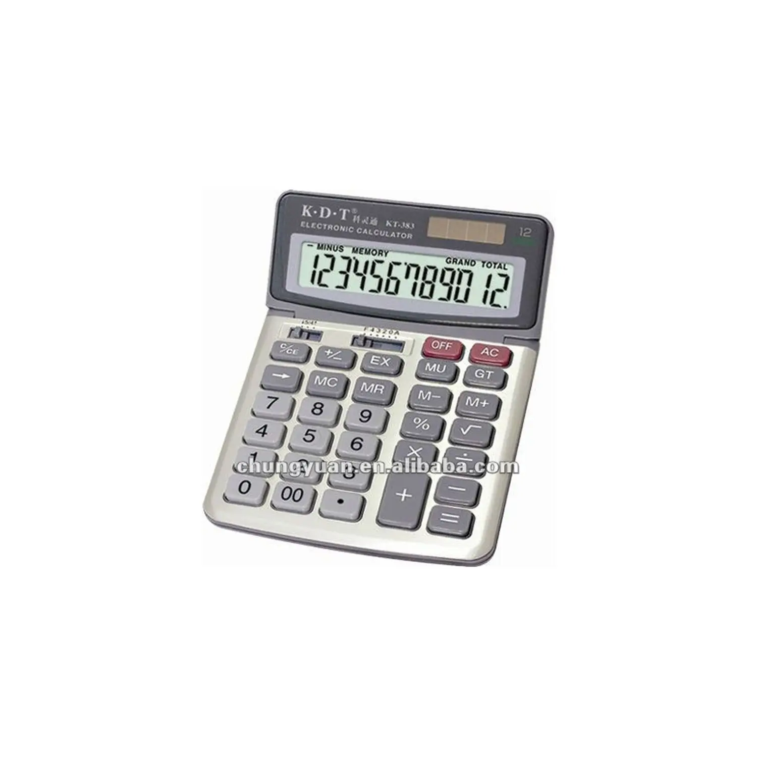 
Большой размер электронный финансовый калькулятор Описание KT 383  (284882252)