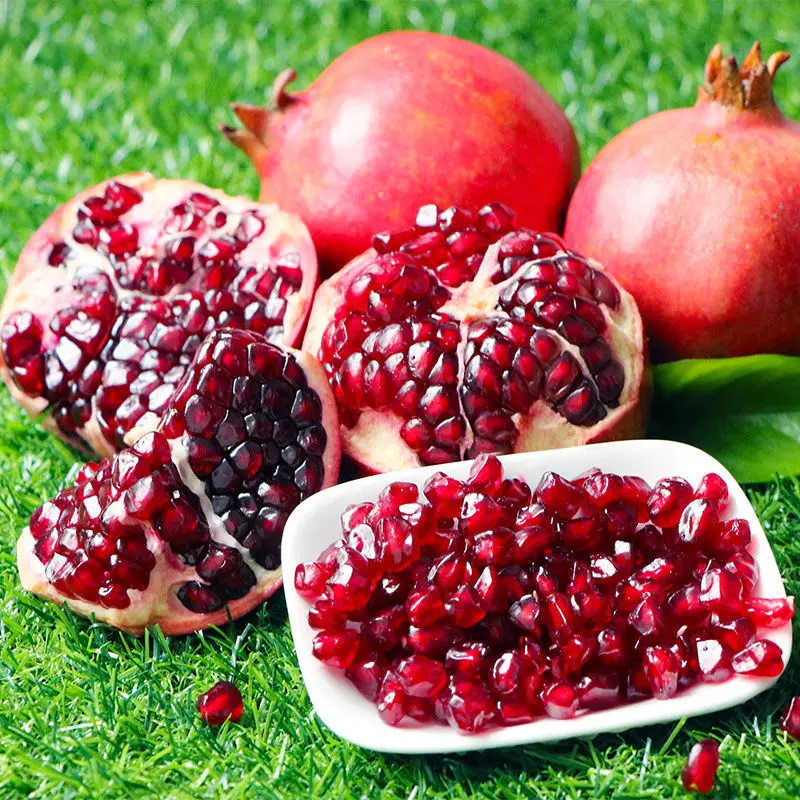 2022 The soft-seeded pomegranate orchard in Yunnan where the beauty and deliciousness coexist is now picked and found