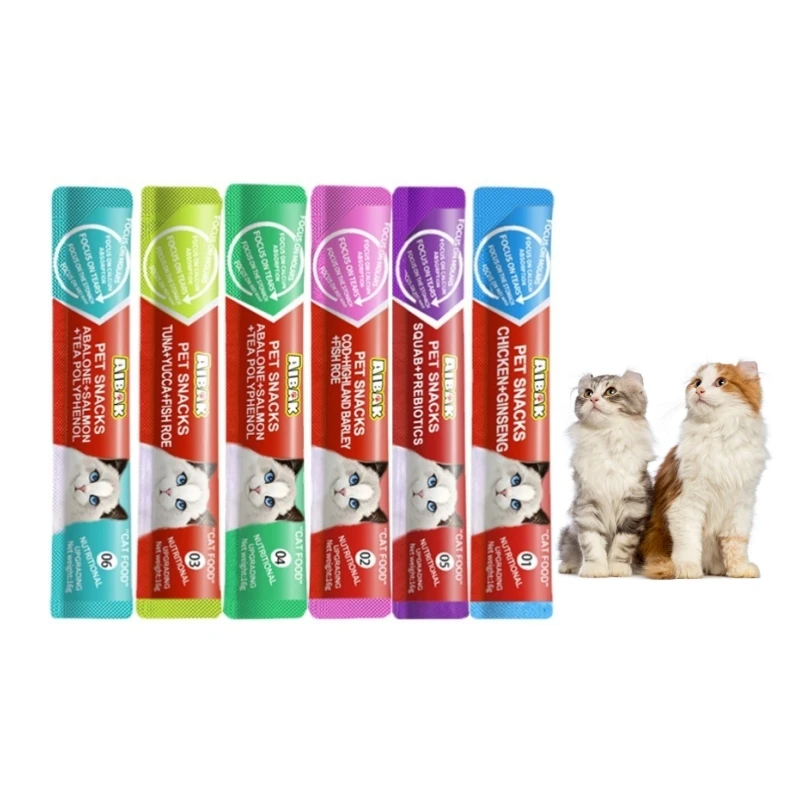 Factory Wholesale Liquid Nutrition Fattening Pet Food Multiple Flavors Wet Cat Food Pet Treats Snacks