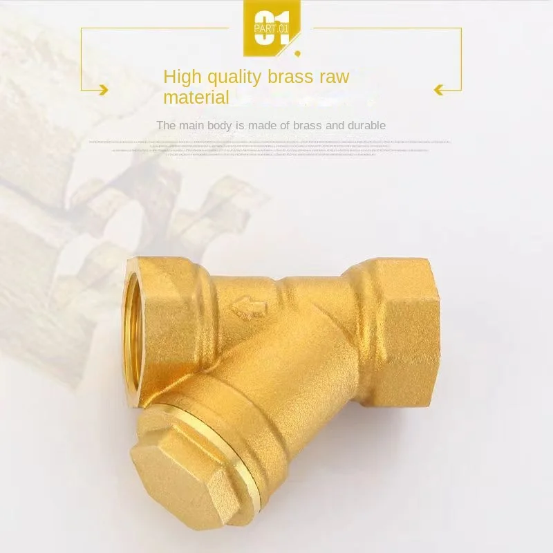 Brass  Pattern Strainer, Bronze Strainer With Tapped Retainer And Threaded End Connections Strainer Valve