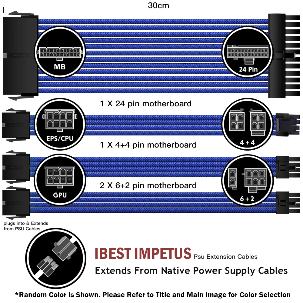 SAMA permanent stability extension cables PSU cable extension controllable extension power con cable