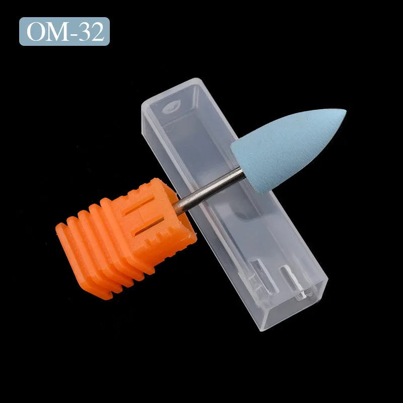 Jimdoa Nail Electric File Bit Professional Rubber Nail Drill Bit