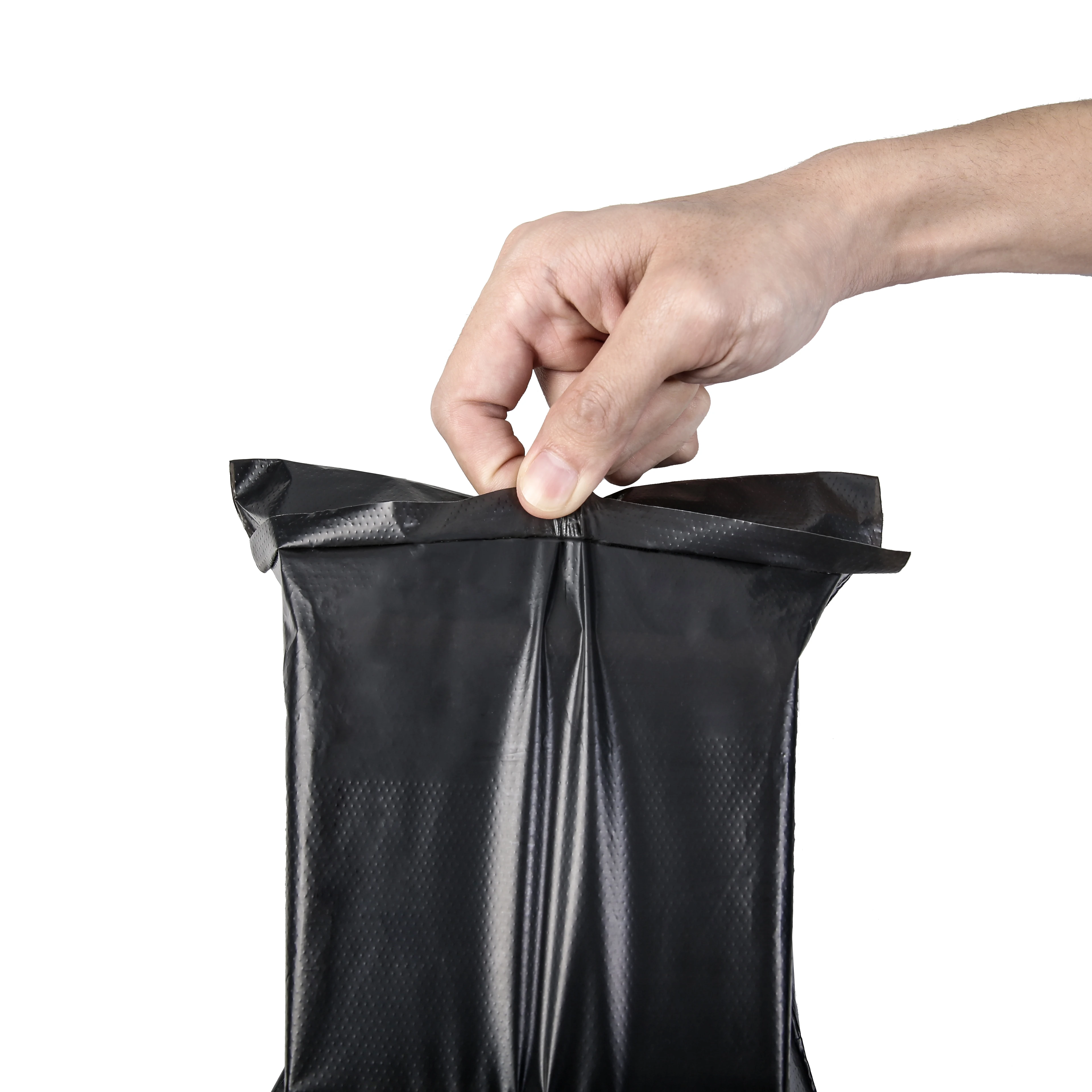 Black Mailing Bag Clothing Packaging Poly Mailer Custom Plastic Free Sample Shipping Bags