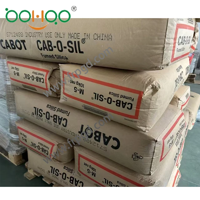 FRP composites resin thickening and thixotropic agent colloidal silica hydrophilic fumed silica thixotropic powder M5