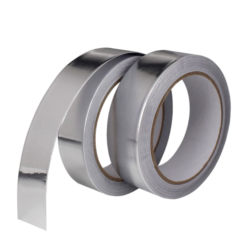 backed roll high super strong self adhesive temperature aluminum foil duct Aluminum Foil Adhesive Tape