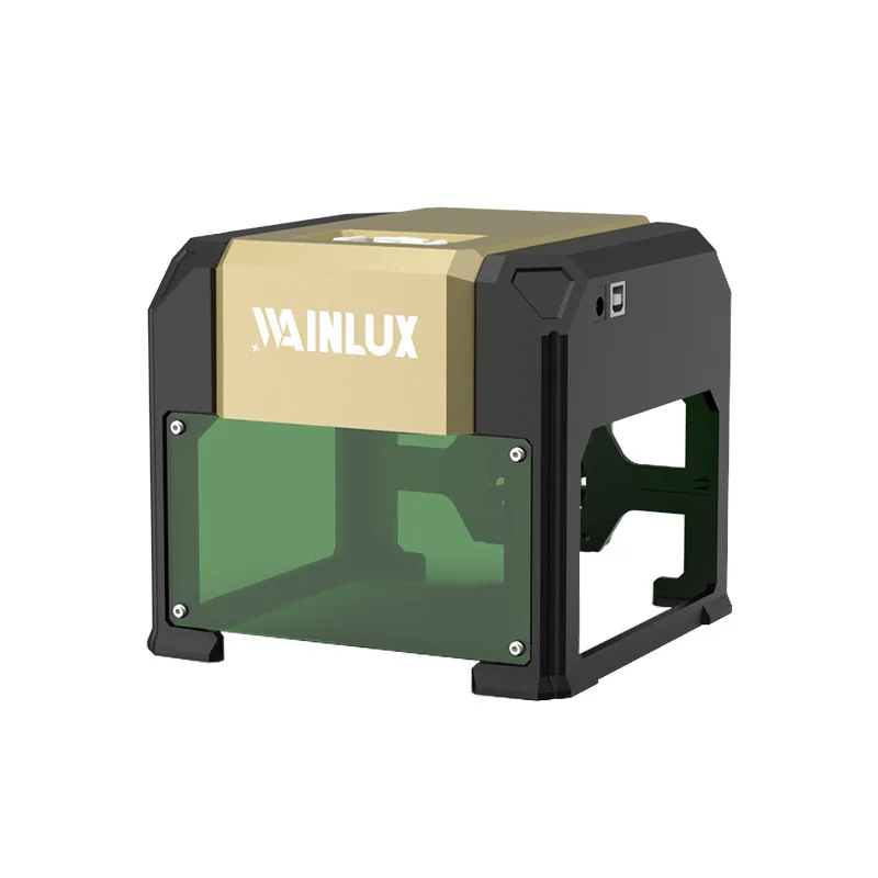 JOY fully automatic portable laser engraving machine mini desktop wooden board leather printing engraving mini marking machine