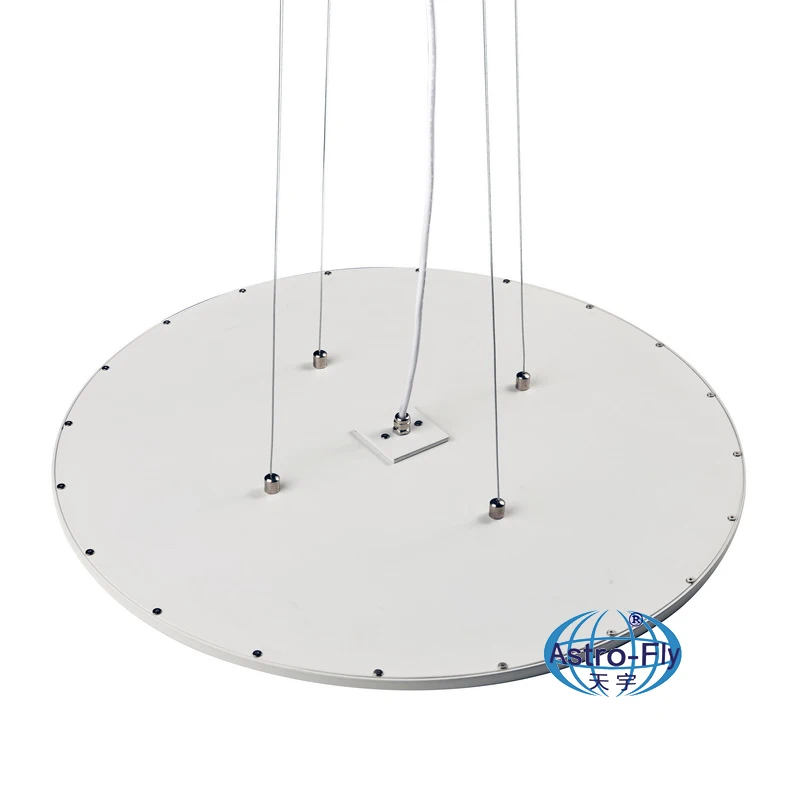 Suspended Ceiling Panels Light 100-180lm/W 20-90W PMMA LGP Flicker-Free 80-93Ra 2021 New Dimmable D300 Round LED Panel light