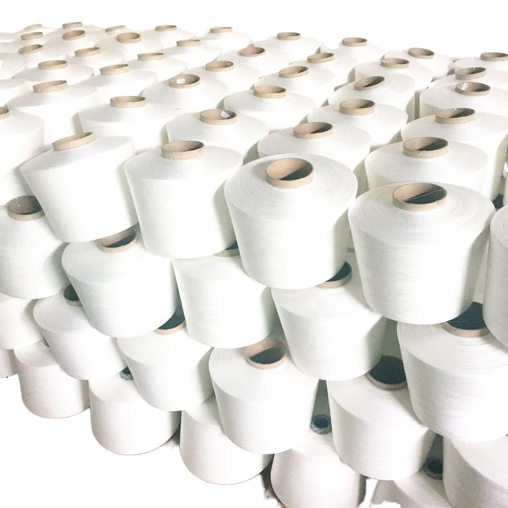 CVC 40S/1 60% Cotton 40% Polyester Melange Yarn High Tenacity Twisted Raw Low Price Industrial Supplied Chinese Supplier