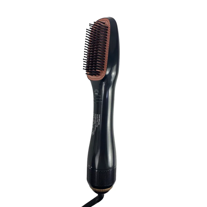 Wholesale Ceramic Steam Mist Spray Hot Hair Air Comb Infrared Ray Electric Hair Dryer Curler Hair Straightener Brush