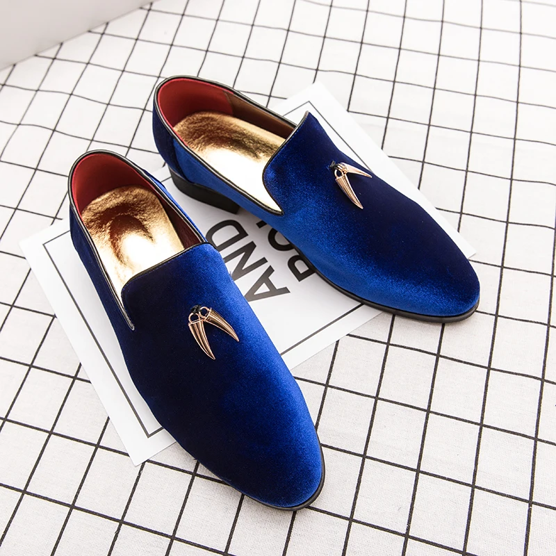 Bright Colors Leather Dress Shoes Stylish Men Moccasins Summer Cool Boat Shoes Suede Leather Driving Shoes Large Size Loafers
