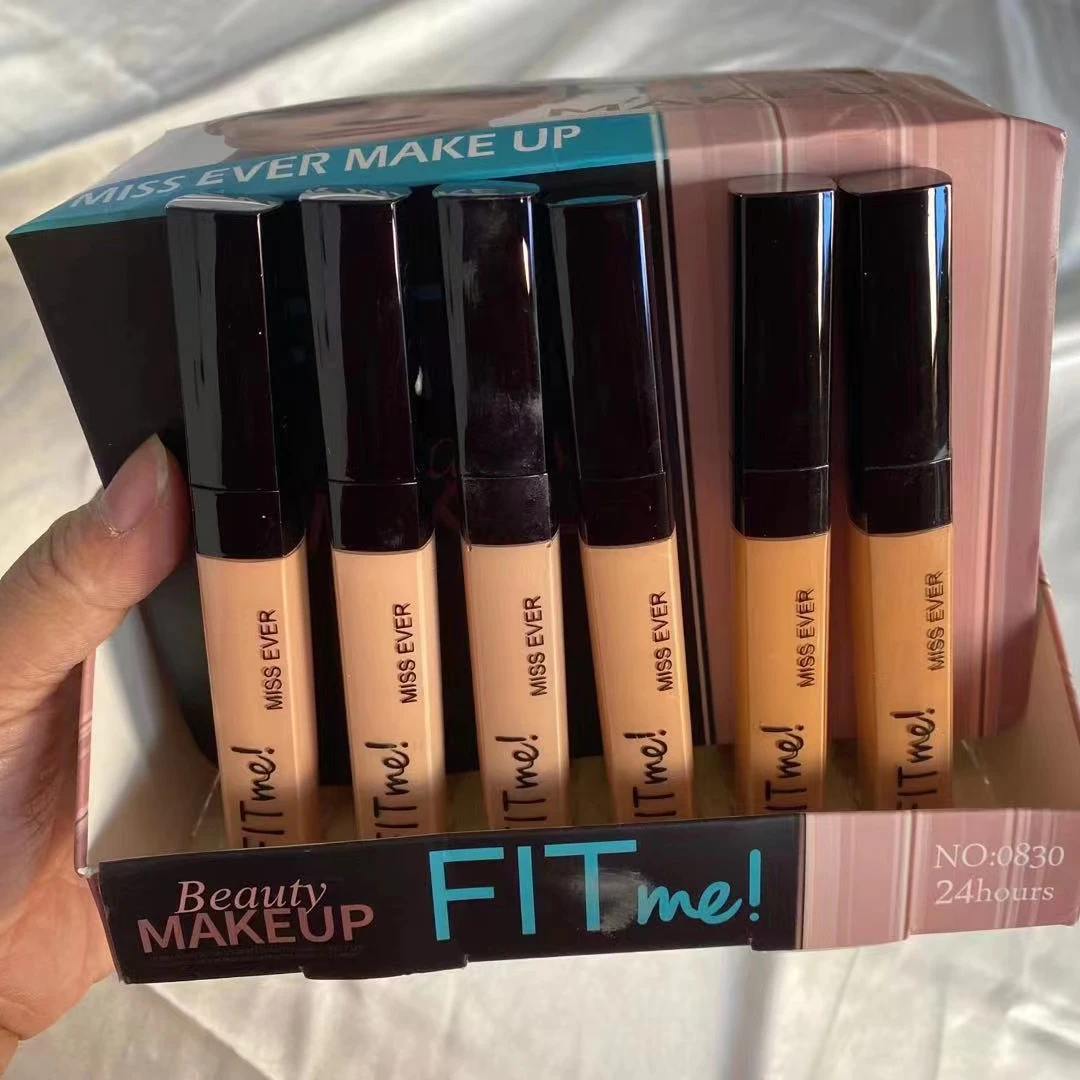 6 colors 24 pieces a box concelear contour foundation High quality wholesale Long Lasting Shiny Water proof cosmetic iluminador