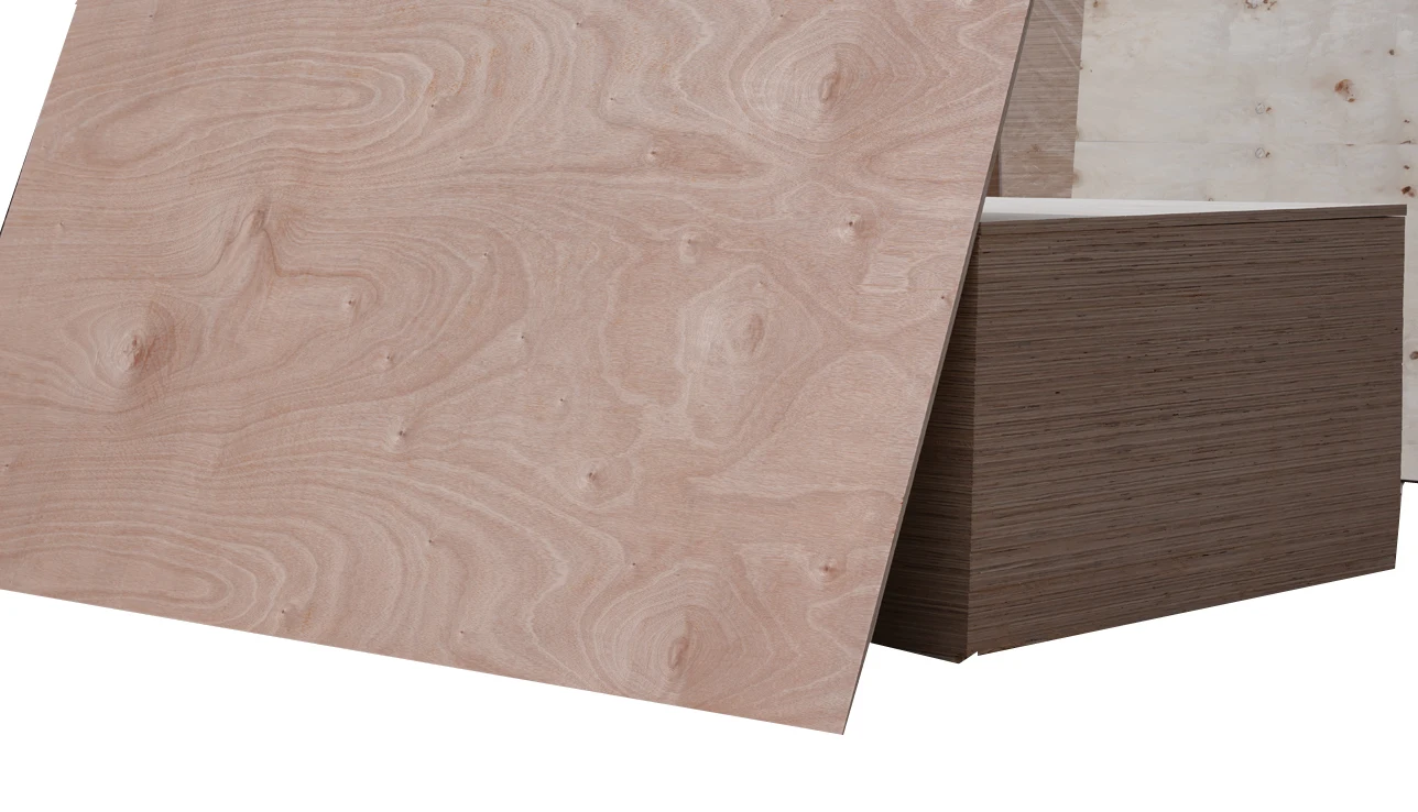 High quality China local material Okoume 15mm Plywood for Cabinet and Furniture