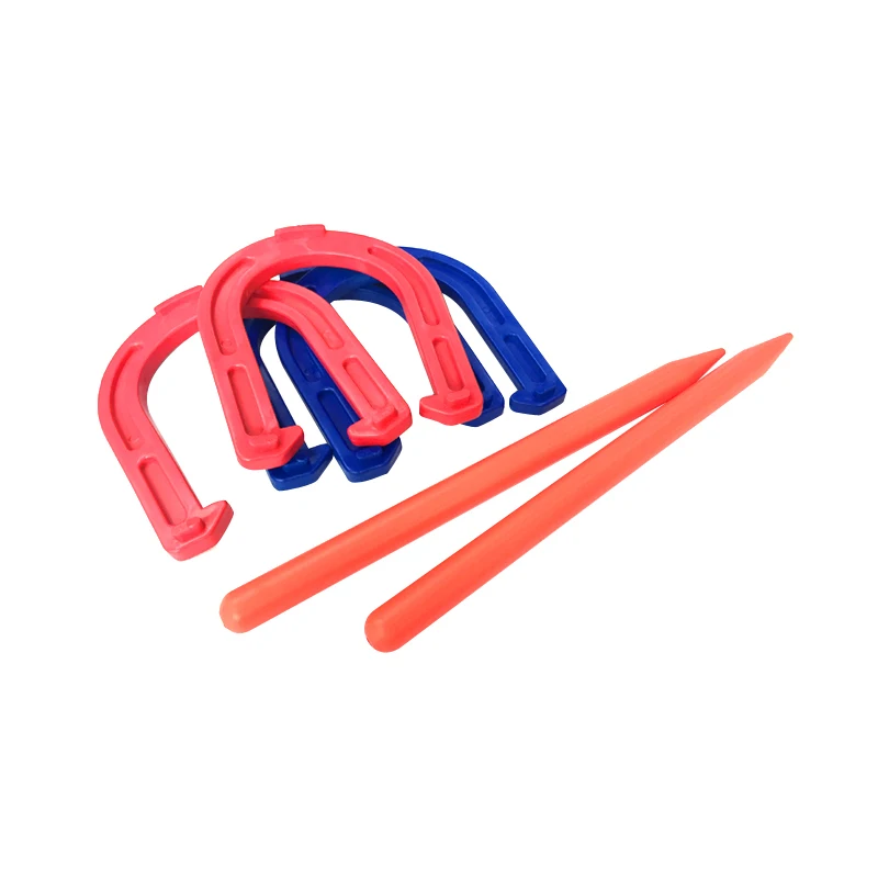 
Plastic horseshoes toss game Outdoor horseshoe set 