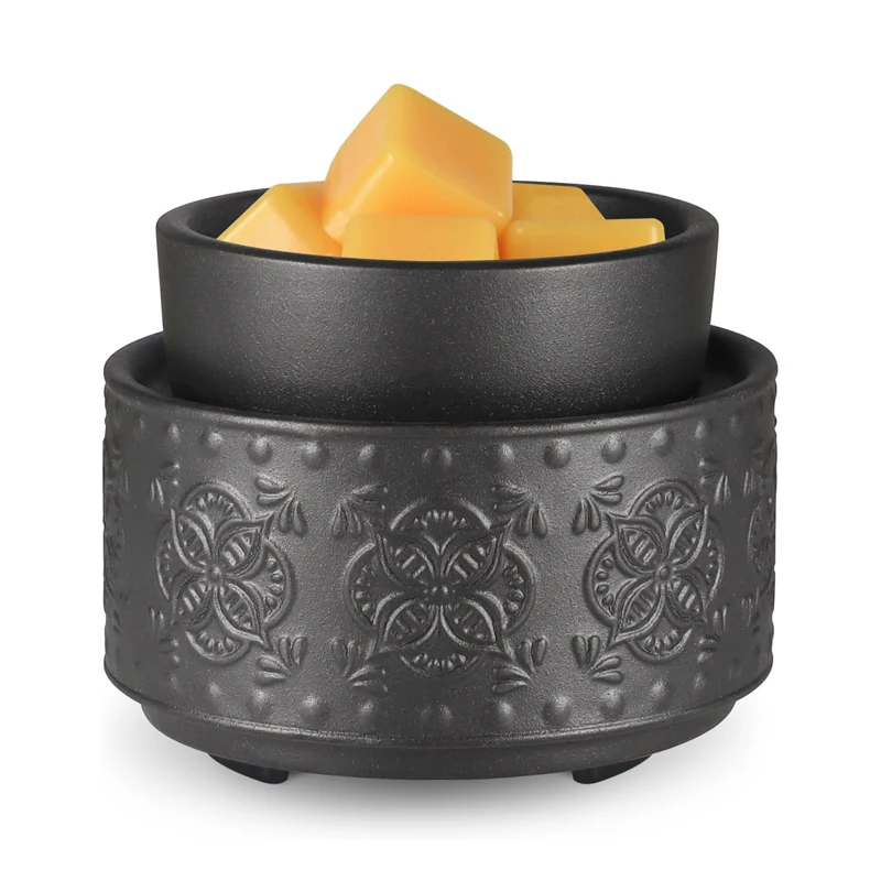 2 In 1 Electric Wax Melt  Warmer Ceramic Candle Warmer Fragrances Candle Oils For Scented Wax