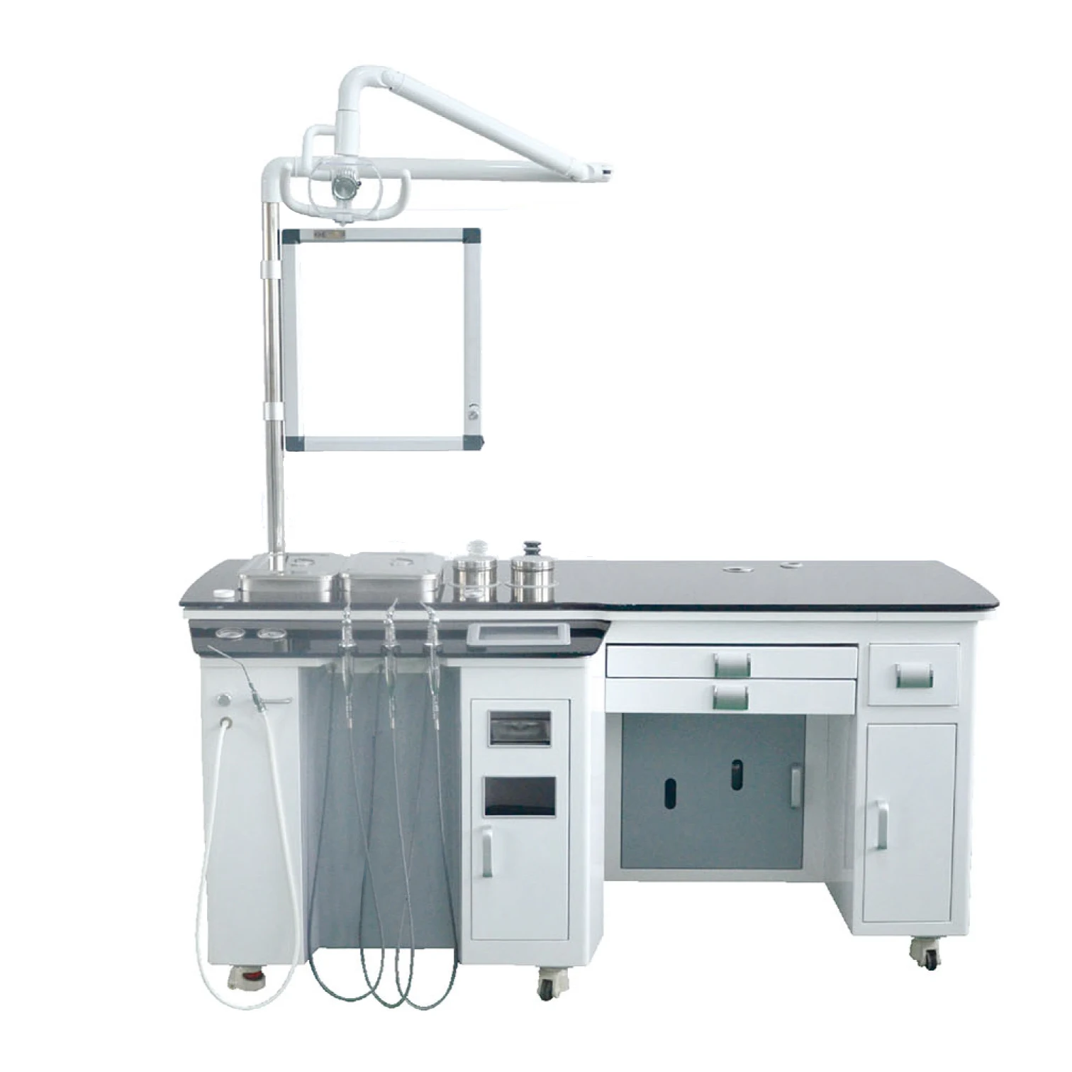 ZT-ENT-A1 Luxury Ent Treatment Unit Single Station With Endoscopy Camera System Workstation Ent Microscope