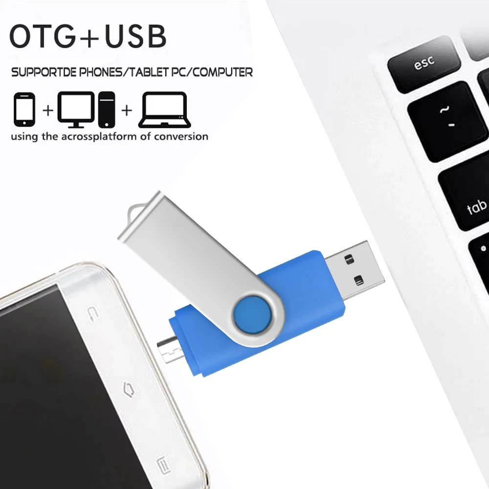 Высокоскоростной флеш-накопитель 128 Гб 64 ГБ 32 16 usb 8 OTG
